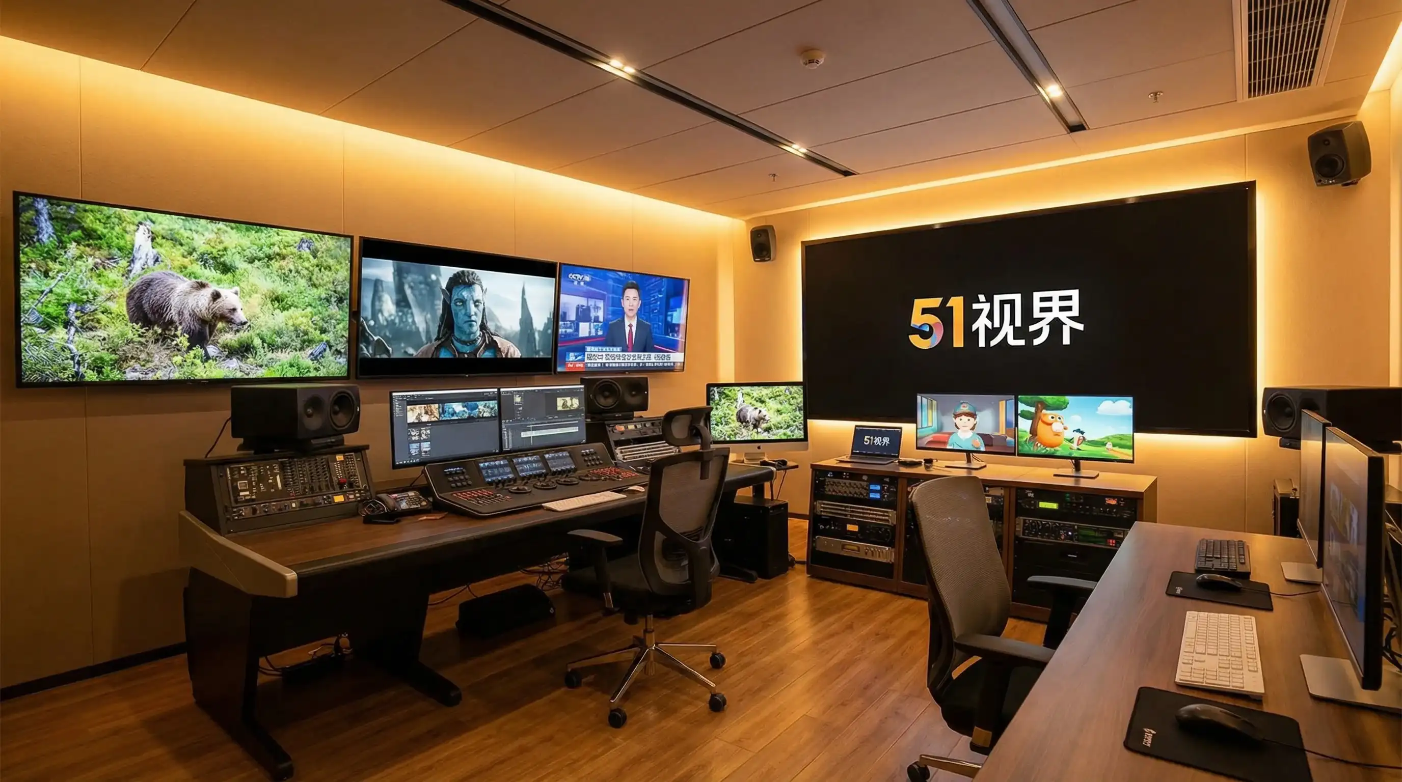 专业视频制作工作室内景 - 51吃瓜网 视频创作